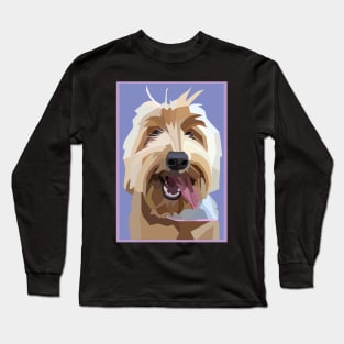 Super Cute Dog Australian Labradoodle Long Sleeve T-Shirt